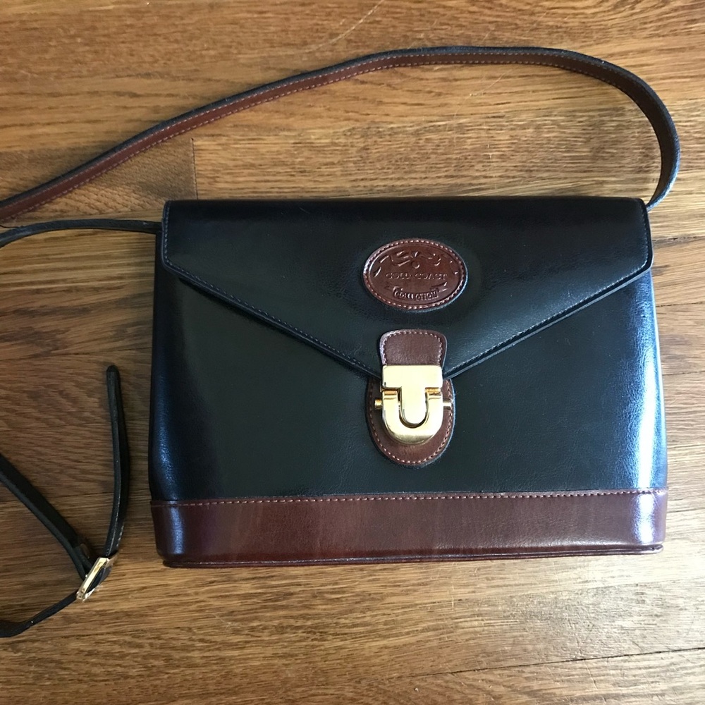 Gold Coast Collection purse bag leather preppy